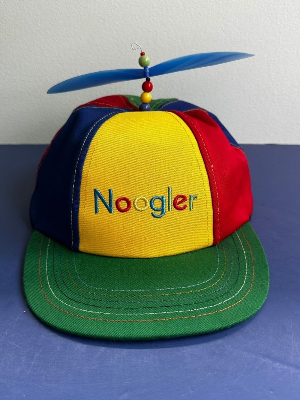 Google Noogler Propeller Hat Interstellar Propellers Multicolor Snapback Adult